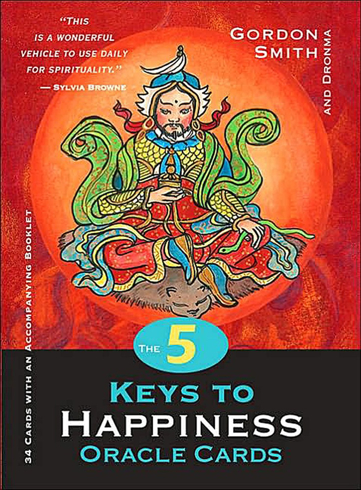 Bild på 5 keys to happiness oracle cards