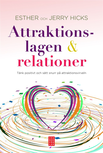 Bild på Attraktionslagen & relationer : tänkt positivt och sätt snurr på attraktionsvirveln