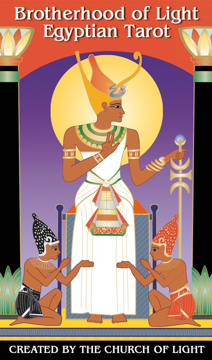 Bild på Brotherhood Of Light Egyptian Tarot (78-Card Deck)