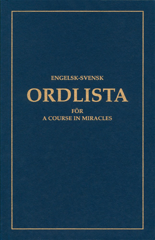 Bild på Engelsk-svensk ordlista för A Course In Miracles