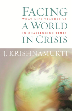 Bild på Facing a world in crisis - what life teaches us in challenging times