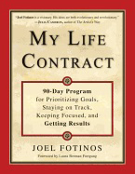 Bild på My life contract - 90-day program for prioritizing goals, staying on track,