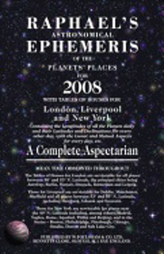 Bild på Raphael's Astrological Ephemeris 2008