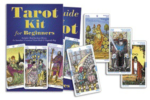 Bild på Tarot Kit For Beginners (Book, 78-Card Deck & Organdy Bag)