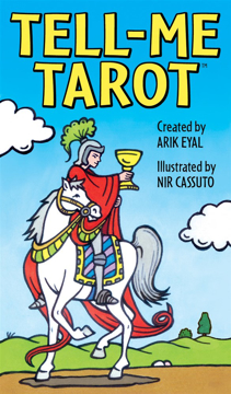 Bild på Tell-Me Tarot (78-Card Deck, 4 Instruction Cards & Card Spread Diagram)