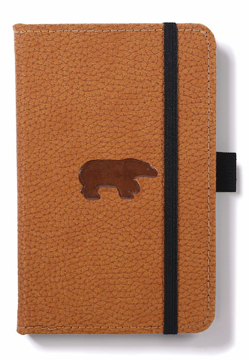 Bild på Dingbats* Wildlife A6 Pocket Brown Bear Notebook - Graph