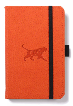 Bild på Dingbats* Wildlife A6 Pocket Orange Tiger Notebook - Lined