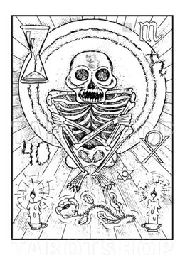 Bild på Engraved Death (13x18 cm)