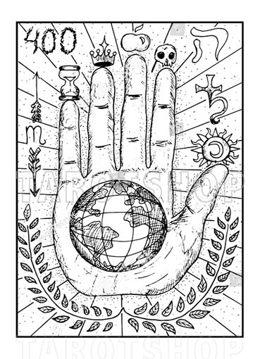 Bild på Engraved The World (13x18 cm)