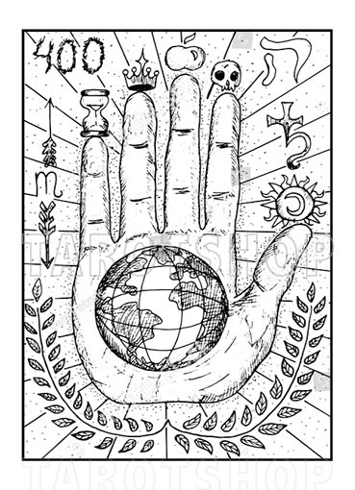 Bild på Engraved The World (13x18 cm)