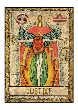 Bild på Mystic Justice (21x30 cm)