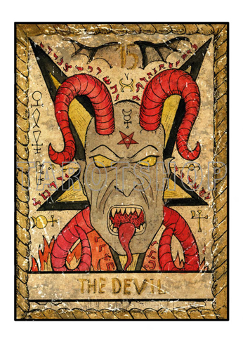 Bild på Mystic The Devil (21x30 cm)
