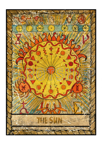 Bild på Mystic The Sun (21x30 cm)