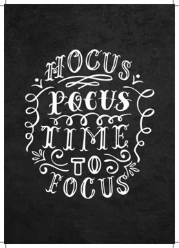 Bild på Hocus Pocus Hocus Pocus Time To Focus
