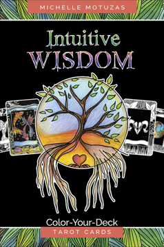 Bild på Intuitive Wisdom : Color-Your-Deck Tarot Cards