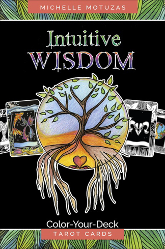 Bild på Intuitive Wisdom : Color-Your-Deck Tarot Cards