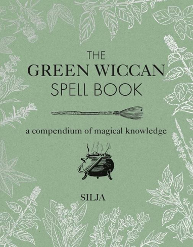 Bild på Green Wiccan Spellbook