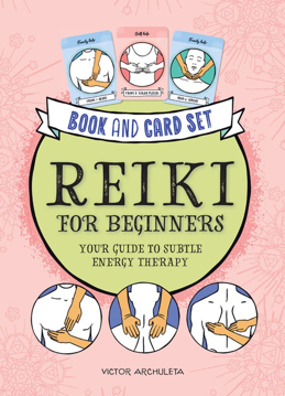 Bild på Press Here! Reiki For Beginners  - Book And Card Deck