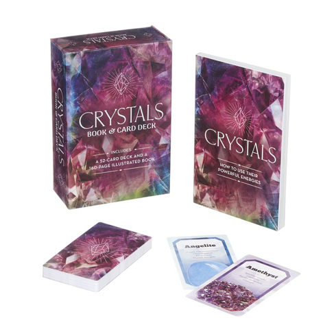 Bild på Crystals Book & Card Deck (52-Card Deck &