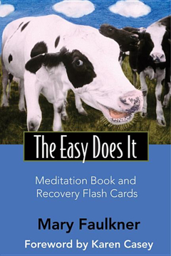 Bild på Easy Does It Medtation Book And Recovery Flash Cards (Includes 52-Card Deck & Book)