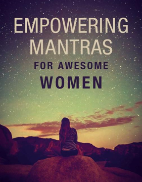 Bild på Empowering Mantras For Awesome Women