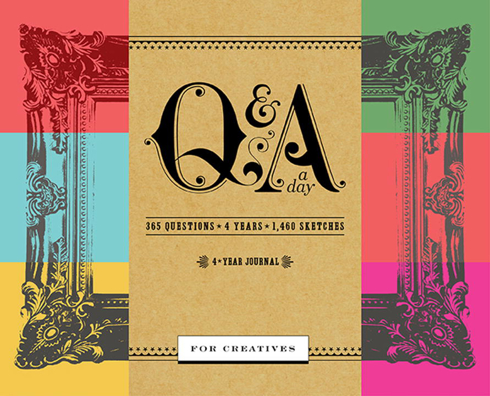 Bild på Q&a a day for creatives - a four year journal