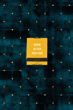 Bild på Burn After Writing (Dots)