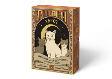 Bild på Cats Rule the Earth-tarot: Handbok och 78 tarotkort för kattälskare