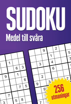 Bild på Sudoku : 256 pussel, medel till svåra