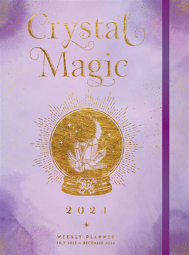 Bild på Crystal Magic 2024 Weekly Planner July 2023 - December 2024
