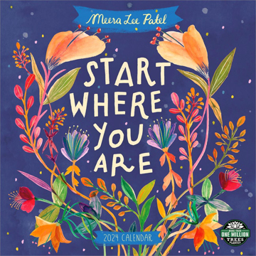 Bild på Meera Lee Patel 2024 Calendar : Start Where You Are