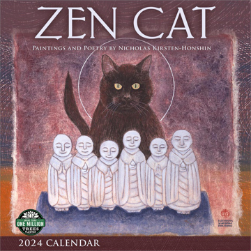 Bild på Zen Cat 2024 Calendar : Paintings and Poetry