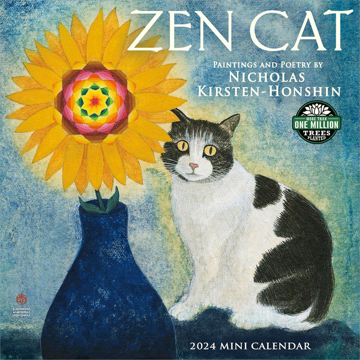 Bild på Zen Cat 2024 Mini Calendar