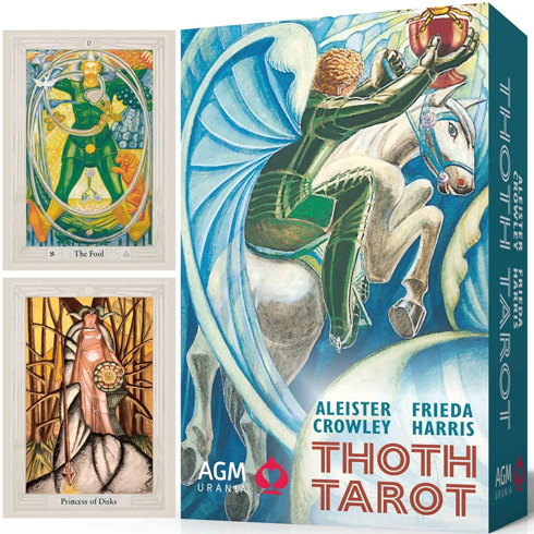 Bild på Crowley Thoth Tarot Deluxe GB New Edition