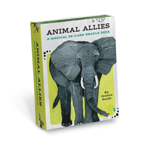 Bild på Em & Friends Animal Allies: A Magical 50-Card Oracle Deck with Guidebook