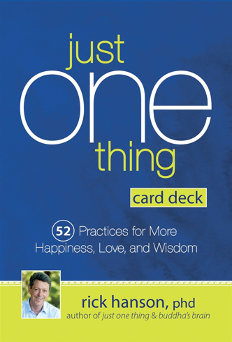 Bild på Just One Thing Card Deck: 52 PracticesJust One Thing Card Deck: 52 Practices for More Happiness, Love and Wisdom