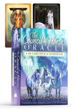 Bild på The Council of Horses Oracle: A 40-Card Deck and Guidebook