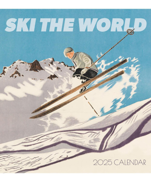 Bild på Ski the World : 2025 Wall Calendar