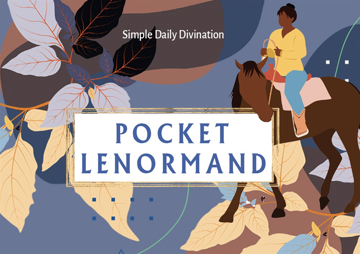 Bild på Pocket Lenormand: Simple Daily Divination (40 Full-Color Cards)