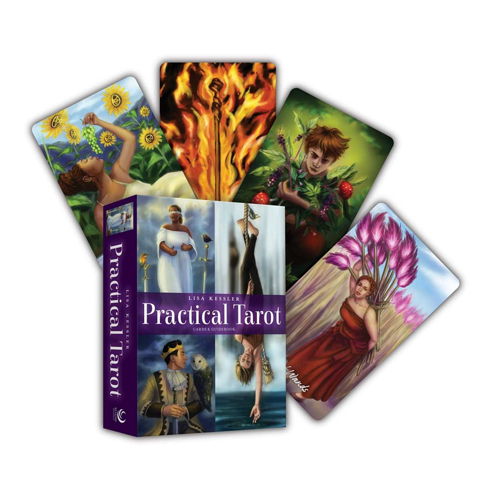 Bild på Practical Tarot: A 78-Card Deck & Guidebook