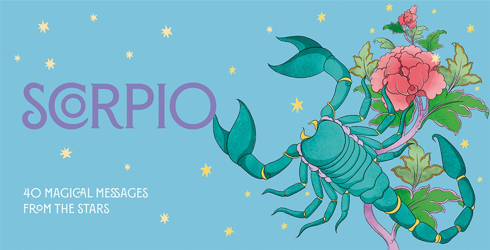 Bild på Scorpio Pocket Zodiac Cards: 40 Magical Messages from the Stars