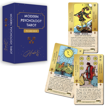 Bild på Modern Psychology Tarot: 78-card deck