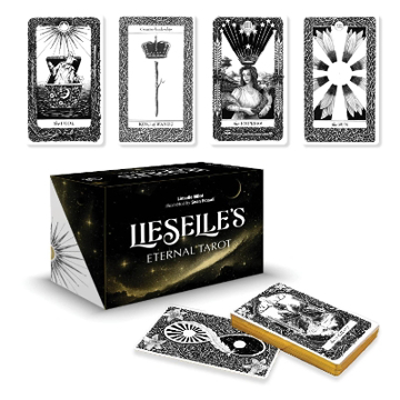 Bild på Lieselle's Eternal Tarot: Trust Your Voice and Then Learn to Trust the Journey (Tarot Kit Box Set with 78 Cards and Guide Book)