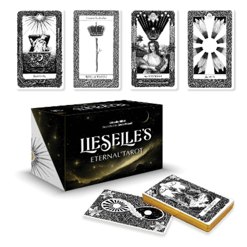 Bild på Lieselle's Eternal Tarot: Trust Your Voice and Then Learn to Trust the Journey (Tarot Kit Box Set with 78 Cards and Guide Book)