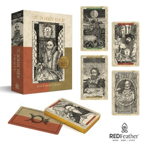Bild på The John Dee Oracle: Wisdom from Queen Elizabeth's Magician (Oracle Kit Box Set with 29 Cards and Guide Book)