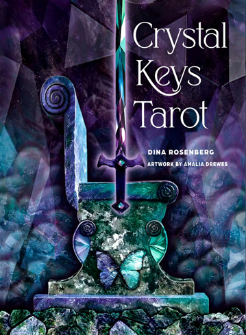 Bild på Crystal Keys Tarot: (78 Cards and 176-Page Full-Color Guidebook)