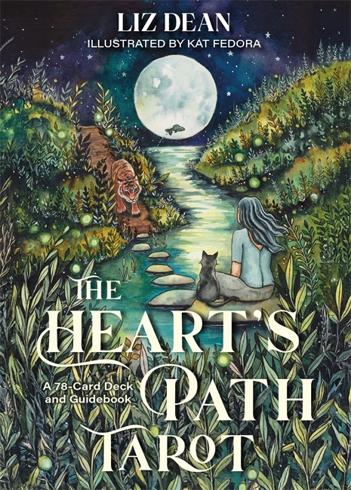 Bild på The Heart’s Path Tarot: A 78-Card Deck and Guidebook