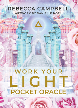 Bild på Work Your Light Pocket Oracle Cards: A 44-Card Deck and Guidebook