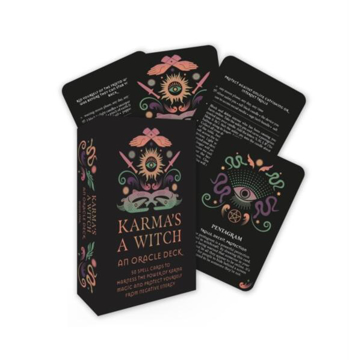 Bild på Karma's a Witch: An Oracle Deck: 50 spell cards to harness the power of karma magic and protect yourself from negative energy