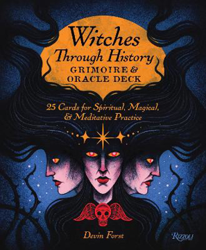Bild på Witches Through History: Grimoire and Oracle Deck: 25 Cards for Spiritual, Magical & Meditative Practice